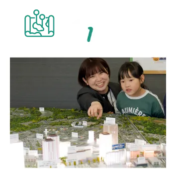 1/900の大型ジオラマ